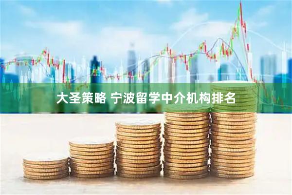大圣策略 宁波留学中介机构排名