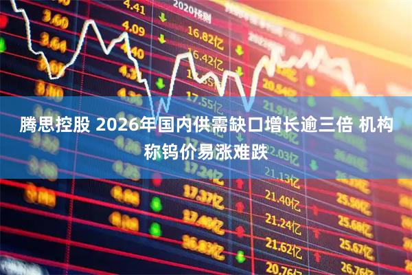 腾思控股 2026年国内供需缺口增长逾三倍 机构称钨价易涨难跌